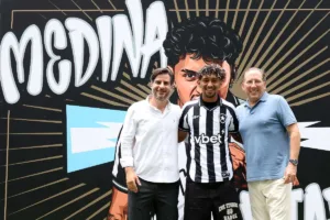 Medina chega ao Botafogo após novela e aposta em futuro promissor