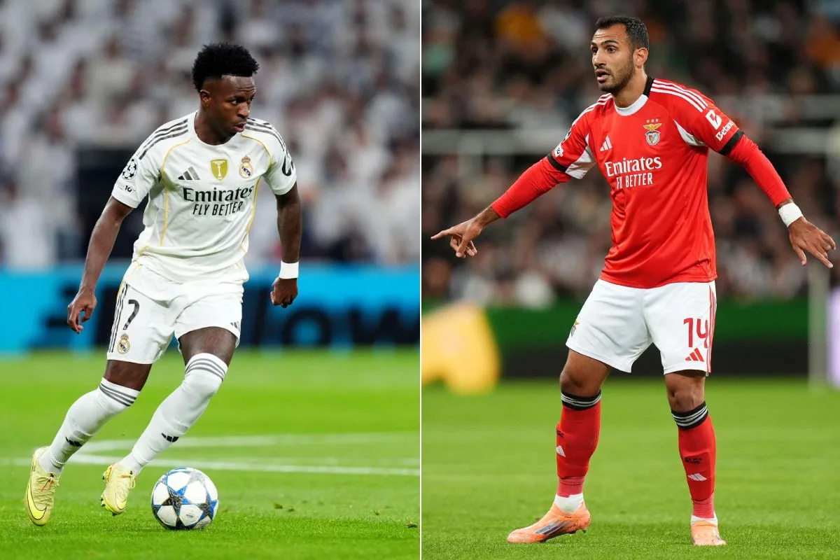Vini Jr ou Pavlidis: quem leva a melhor no Real Madrid x Benfica pela Champions?