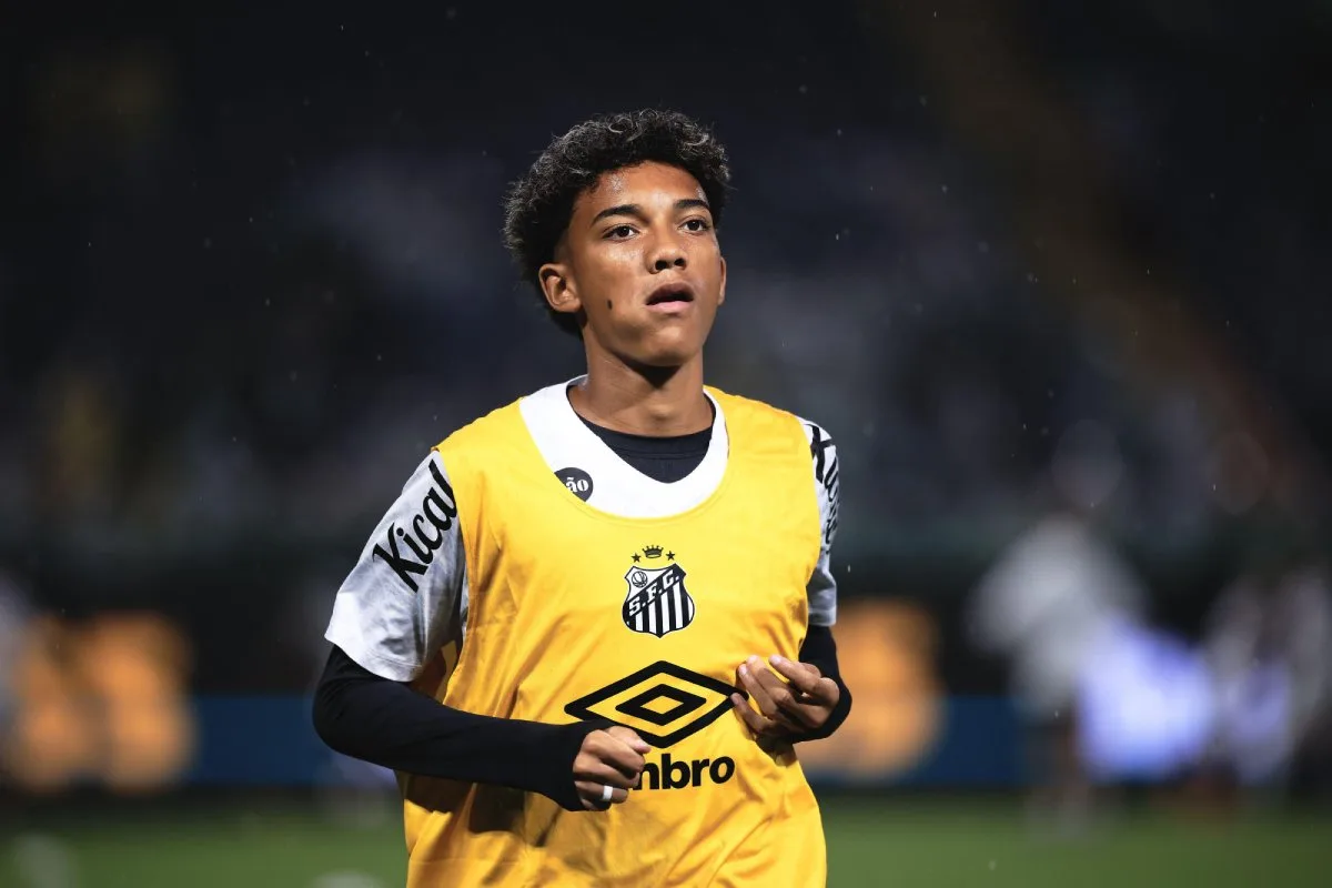 Empresário “barra” Robinho Jr. do sub-20 do Santos