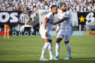 Neymar e Gabigol, do Santos
