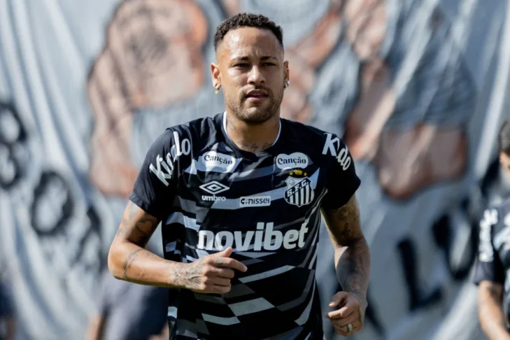 Neymar, do Santos