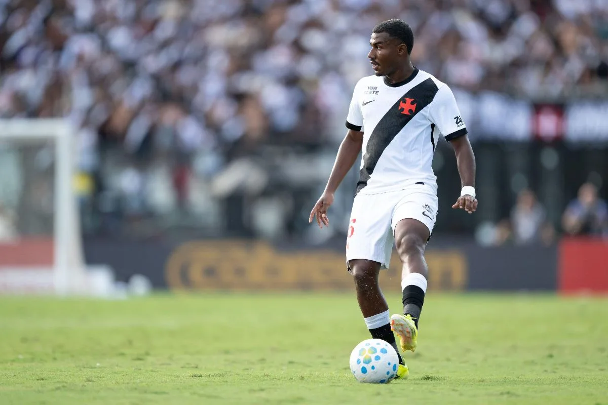Desfalque no Vasco: Cuiabano fica fora contra o Coritiba