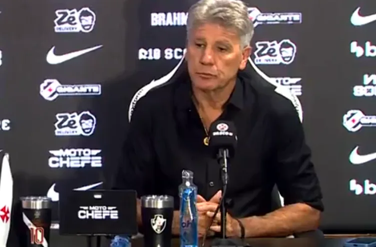 Renato Portaluppi chega ao Vasco priorizando o Brasileirão