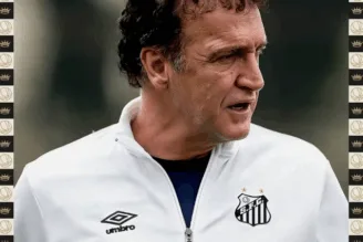 Cuca, técnico do Santos