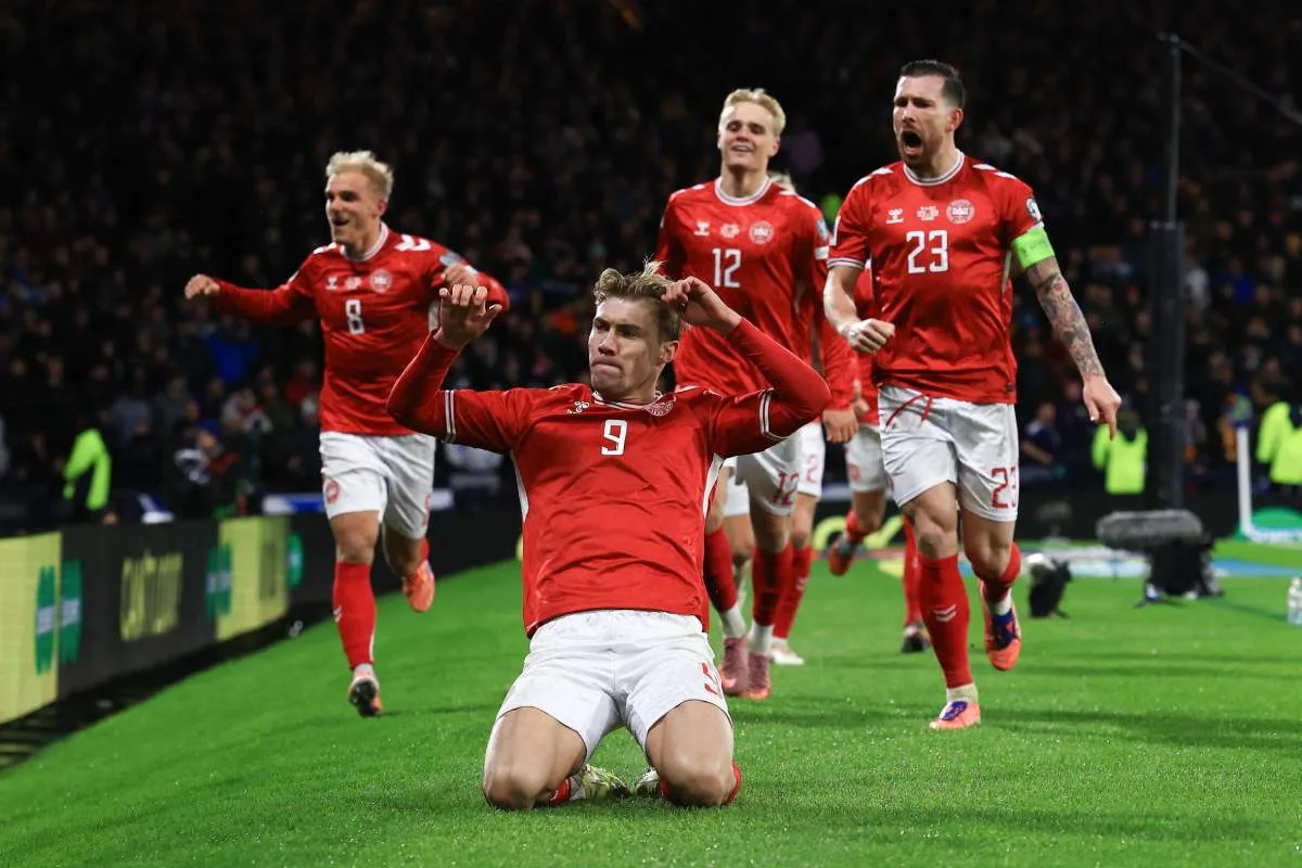 Palpite Dinamarca x Macedônia do Norte – Repescagem da Copa do Mundo – 26/03/2026