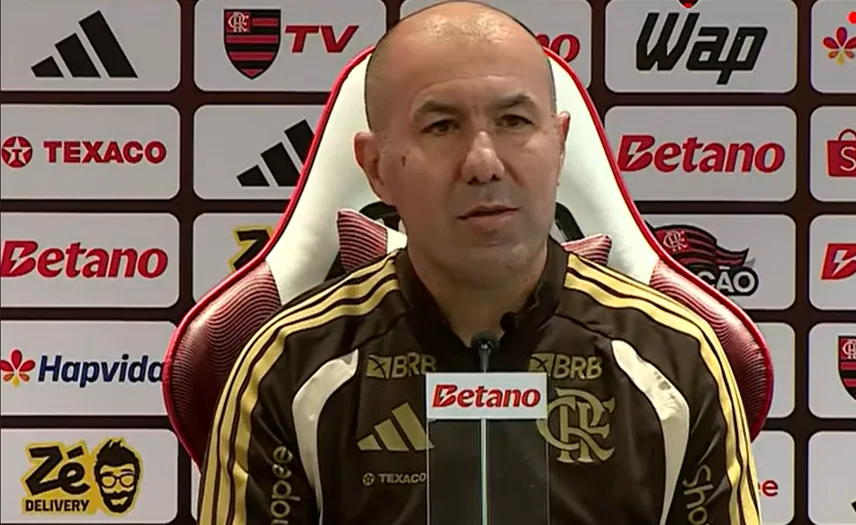 Flamengo apresenta Leonardo Jardim, que rasga elogios ao clube: “Dimensão mundial”