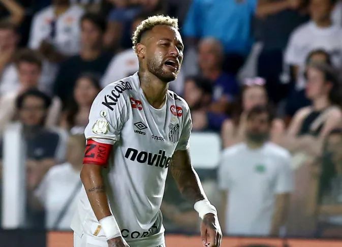 Neymar, do Santos
