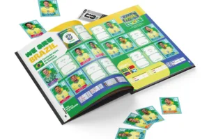 Sem Neymar, álbum da Copa chega às bancas nesta quinta (30) com recorde de figurinhas