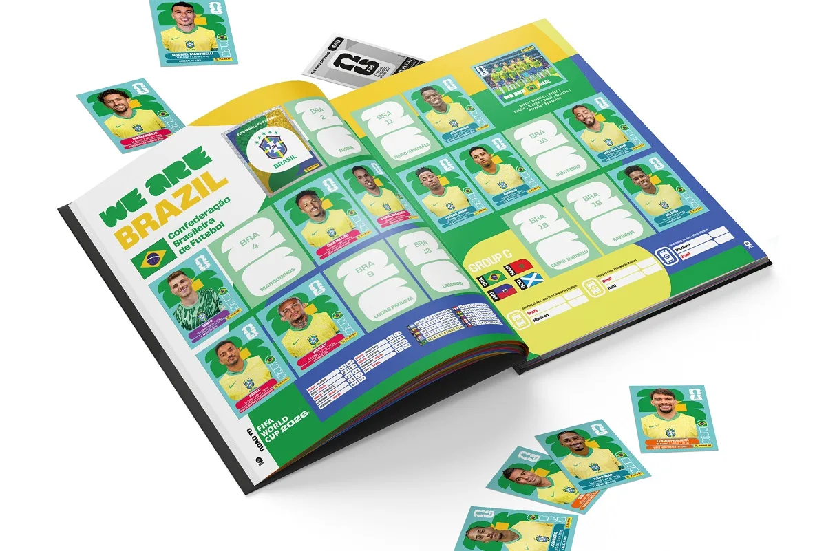 Álbum da Copa chega às bancas nesta quinta (30) com recorde de figurinhas