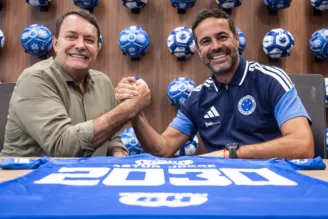 Pedro Lourenço e Artur Jorge, do Cruzeiro