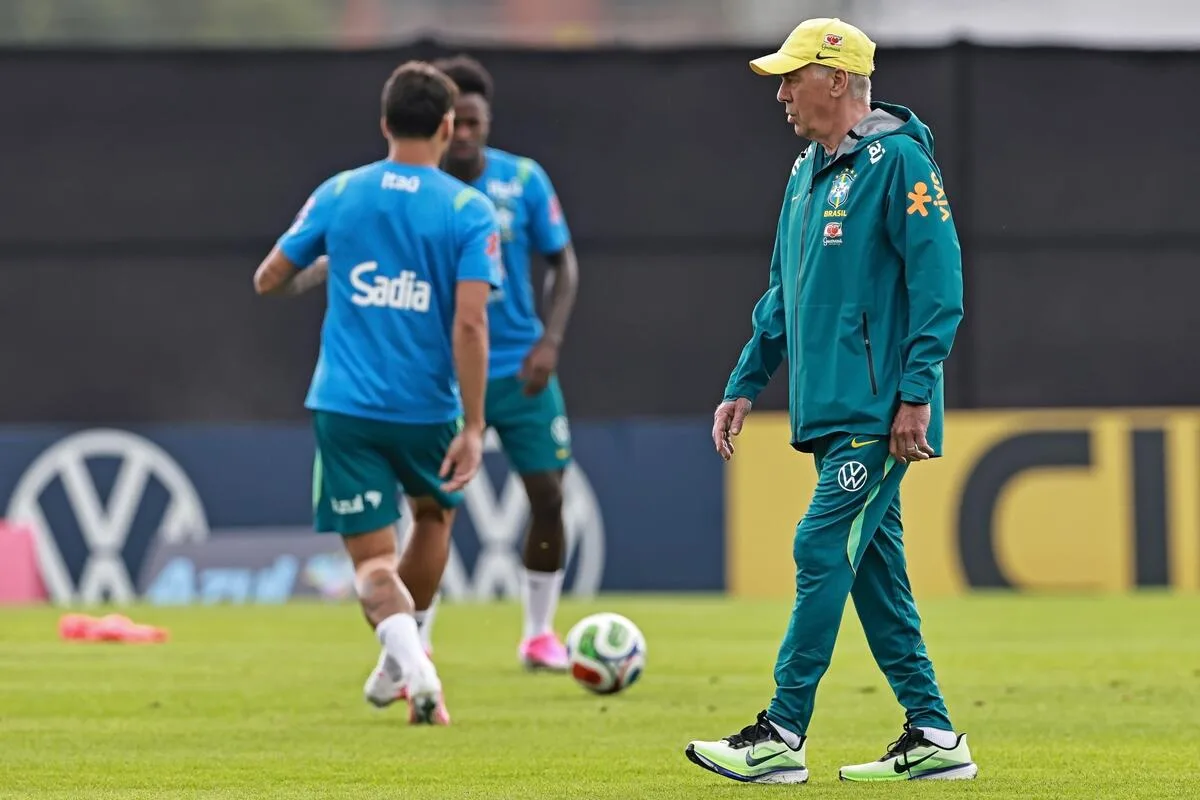 Ancelotti monta Seleção para amistoso e Neymar ganha “Dia D” sobre corte da Copa do Mundo