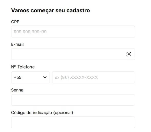 Cadastro KTO