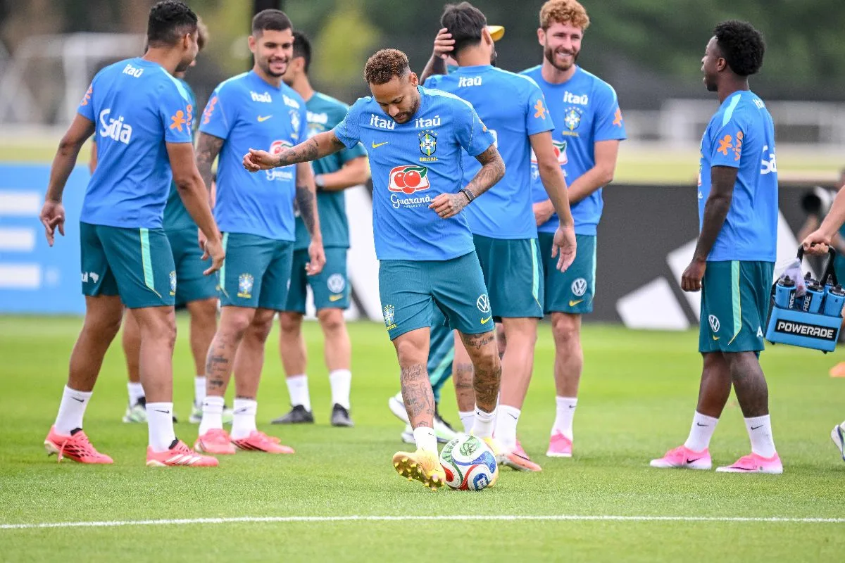 Brasil intensifica preparação para a Escócia com Neymar à disposição, mas sem Alisson