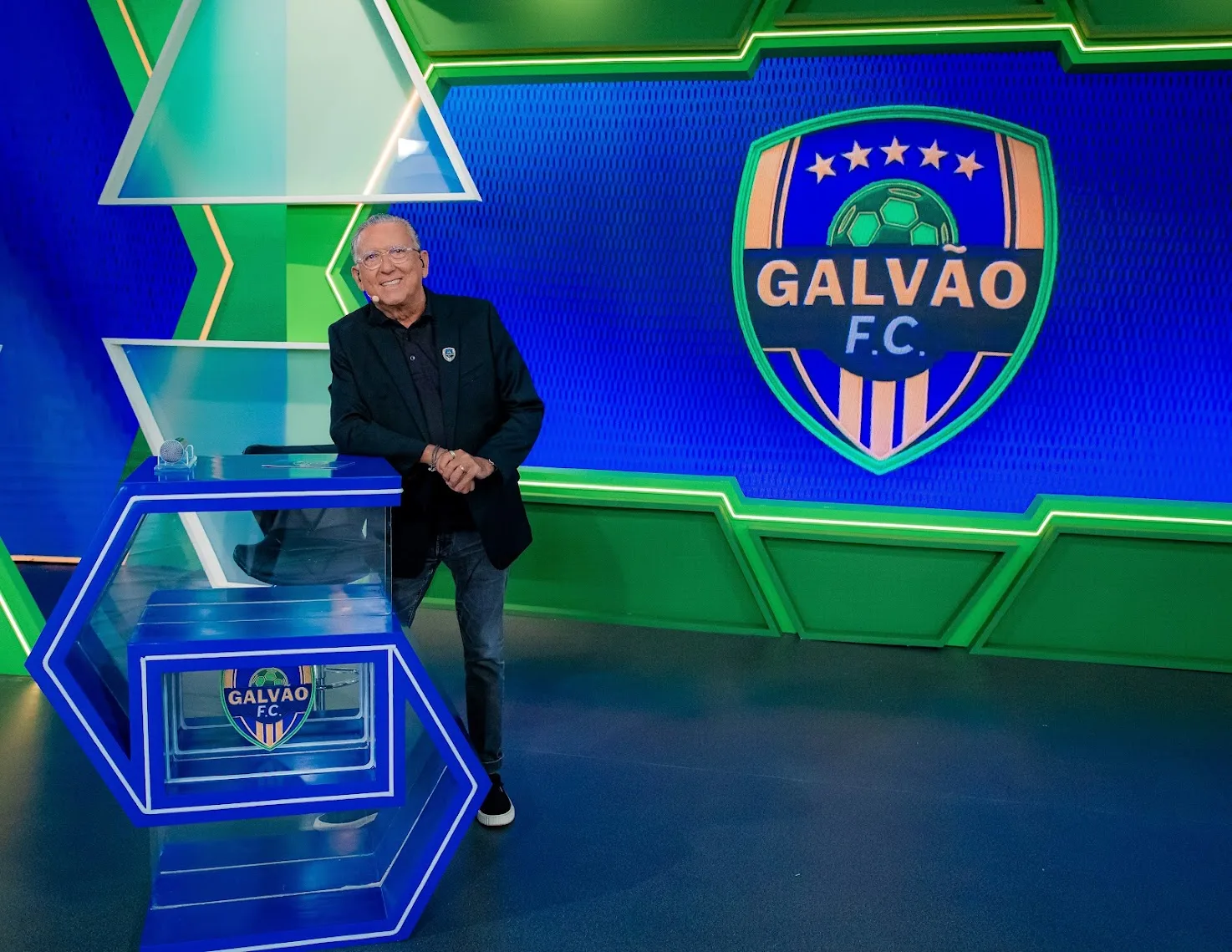 Galvão Bueno faz SBT atingir marca histórica