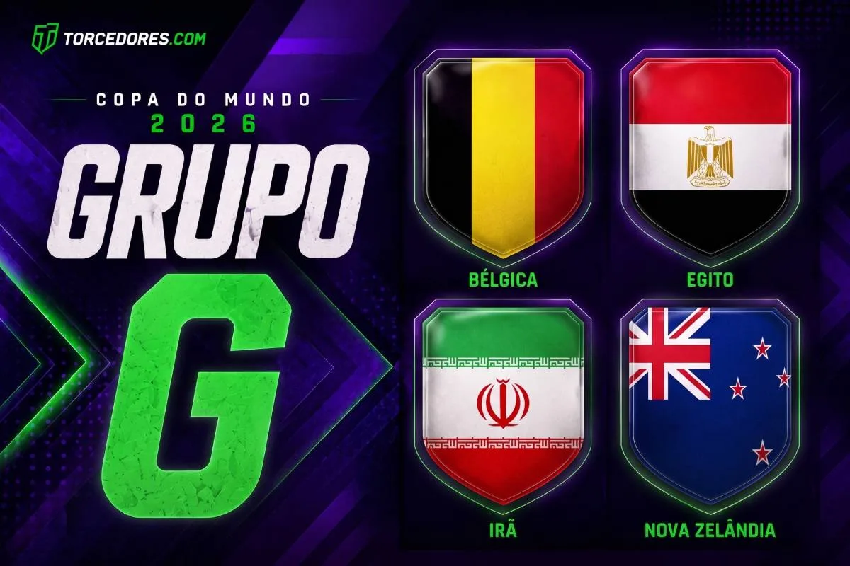 Grupo G da Copa do Mundo 2026: análise, favoritos e prognósticos