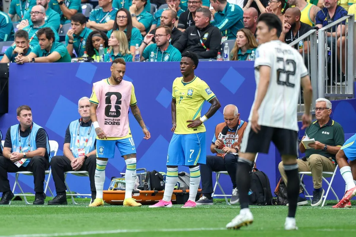 Ancelotti revela por que não usou Neymar na vitória do Brasil sobre o Japão