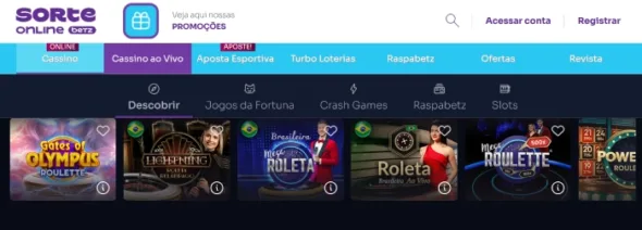 Jogos Cassino Ao Vivo Sorte Online Cassino Da Sorte Online