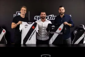 Vasco anuncia nova patrocinadora máster, que estreia neste sábado contra o Mirassol