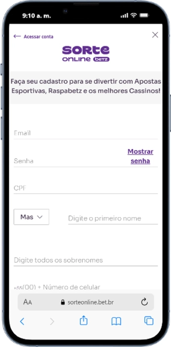 Como Jogar No Sorte Online Cassino Cadastro Sorte Online Cassino