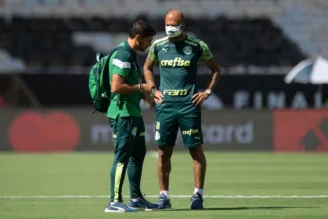 Abel Ferreira e Felipe Melo