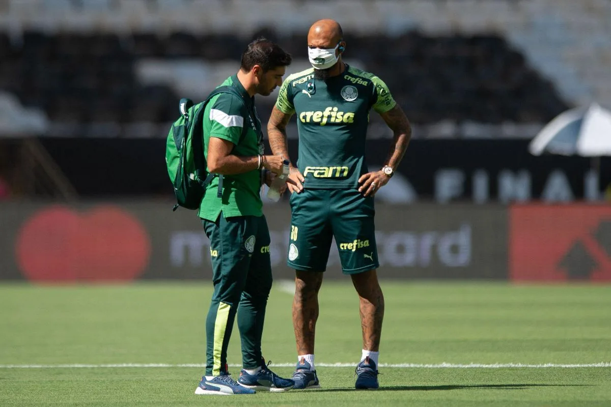 Felipe Melo questiona Abel Ferreira por críticas públicas: “Treinador não tem que falar nome”