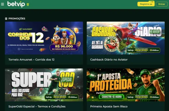 Betvip Promoções