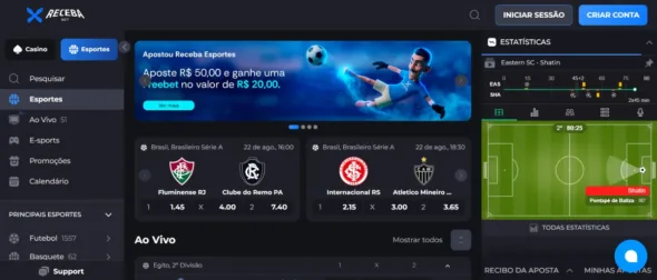 Receba Bet Apostas