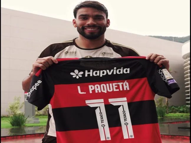 Lucas Paquetá, do Flamengo