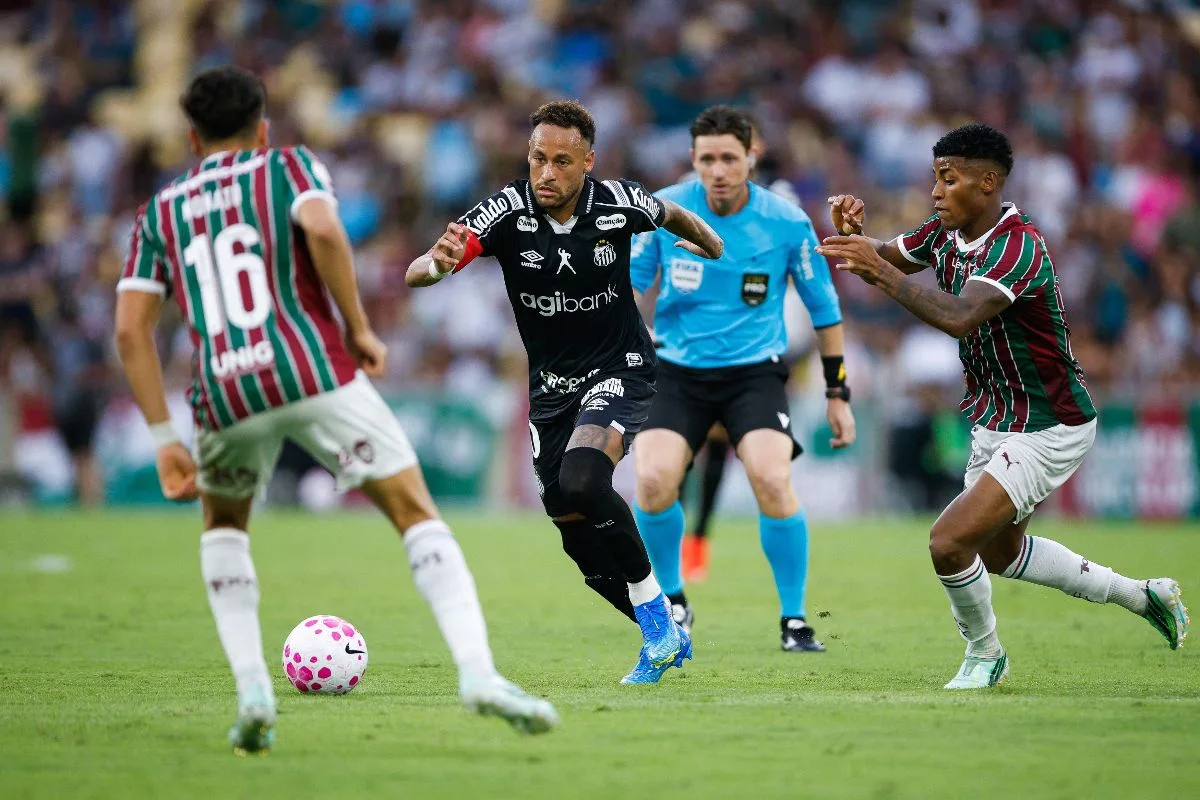 Neymar analisa vitória do Santos no Maracanã e destaca domínio: “No segundo, nem se fala”