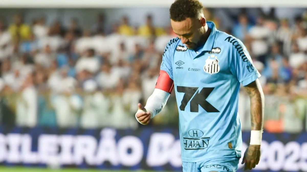 Neymar é desfalque contra o Palmeiras e soma cinco clássicos desde a volta ao Santos