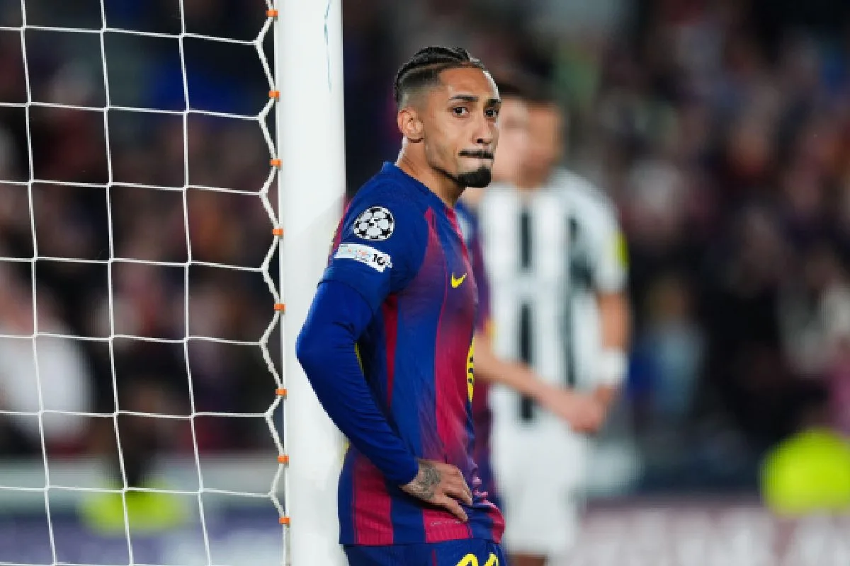 Barcelona confirma retorno de Raphinha para enfrentar o Betis na LaLiga