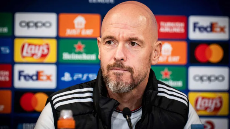 Cristiano Ronaldo não se dedicava no Manchester United, diz Ten Hag